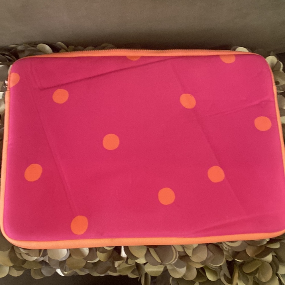 ๐ Kate Spade Laptop iPad Polka dot padded case Sleeve - super cute - Picture 4 of 8